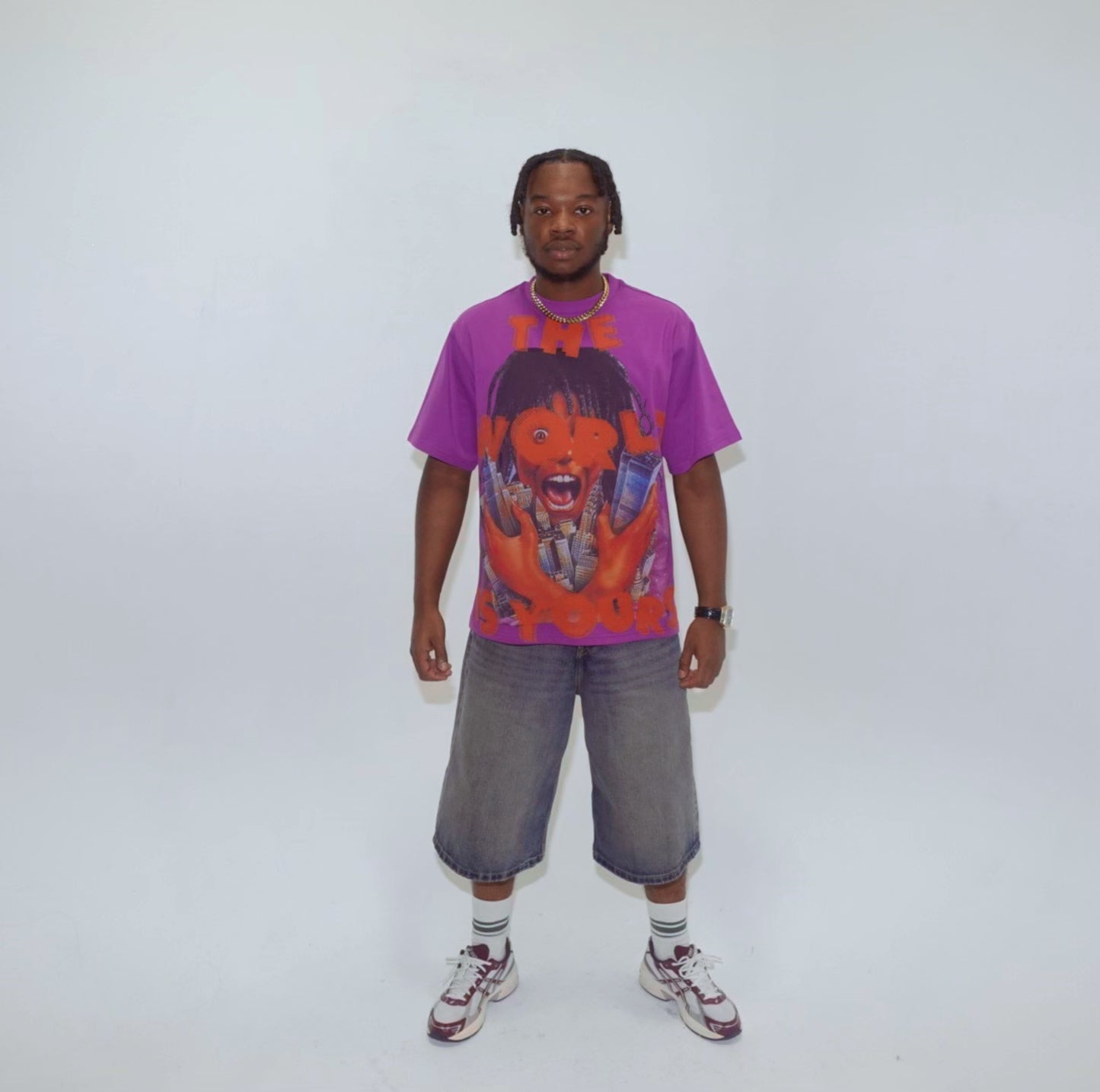 “The World Is Yours” Relaxed Tee